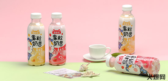 福財貓果粒奶昔 福財貓果粒奶昔